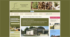 Desktop Screenshot of eckingtonmanorcookeryschool.co.uk