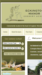 Mobile Screenshot of eckingtonmanorcookeryschool.co.uk